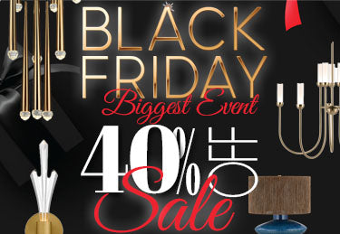 Shop Our Black Friday 2024 Lighting Sale - 25% Off In Store and Online!