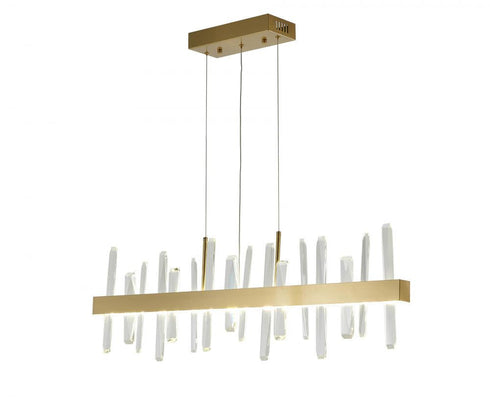 Bethel International 1 Light Chandelier Model: FT72C47G-1