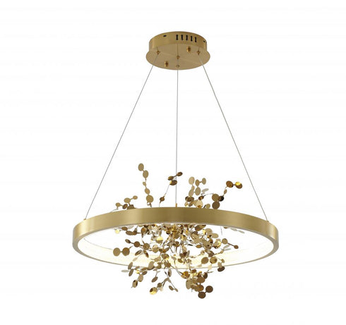 Bethel International 1 Light Chandelier Model: GL351C24G