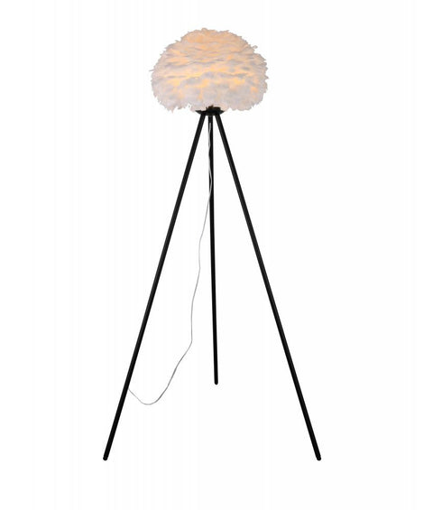 Bethel International 1 Light Floor Lamp Model: DLS23F17BW