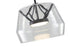 Bethel International 1 Light in Black LED Pendant With A Clear Glass Shade Model: SYM03P17BK
