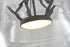 Bethel International 1 Light in Black LED Pendant With A Clear Glass Shade Model: SYM03P17BK