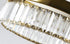 Bethel International 1 Light in Brass Dimmable LED Flush Mount With Clear Crystals Model: GL448FM16BR