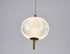 Bethel International 1 Light in Brass Dimmable LED Single Pendant With A Clear PC Shade Model: GL455P5BR