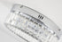 Bethel International 1 Light in Chrome Dimmable LED Flush Mount With Clear Crystals Model: GL447FM14CH