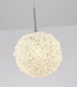 Bethel International 1 Light in Chrome Steel Single Pendant With Clear Crystal Beaded Ball Model: GL458P6CH