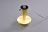 Bethel International 1 Light in Satin Brass Table Lamp With A in Satin Brass Metal Shade Model: BTG103BR
