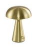 Bethel International 1 Light in Satin Brass Table Lamp With A in Satin Brass Metal Shade Model: BTG103BR
