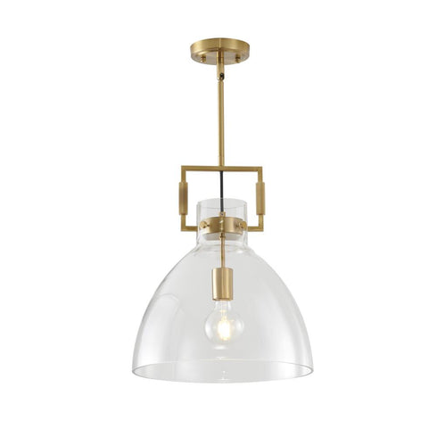 Bethel International 1 Light Pendant Model: LC02P14BR