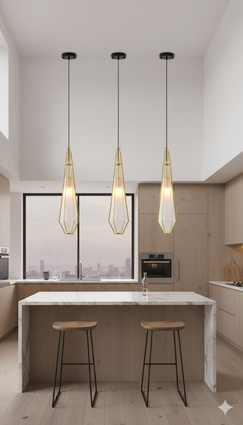 Bethel International 1 Light Pendant Model: LC06P6G