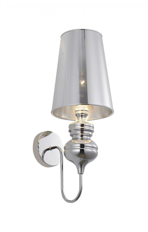 Bethel International 1 Light Polished Chrome Steel Wall Sconce Model: ONEW7CH