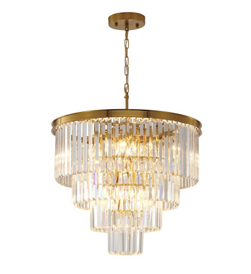Bethel International 12 Light Chandelier Model: LA82C24BR