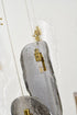 Bethel International 16 Light in Brass Chandelier With Clear Smoke And Amber Glass Accents Model: ZP145C48BR