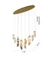 Bethel International 16 Light in Brass Chandelier With Clear Smoke And Amber Glass Accents Model: ZP145C48BR