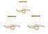 Bethel International 2 Light Dimmable in Brass Steel LED Chandelier With Clear Crystal Model: GL452C47BR