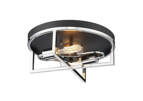 Bethel International 2 Light Flush Mount Model: YS22130C14BGD