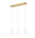 Bethel International 3 Light in Black Island Light Model: YS97C20BLK