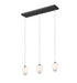 Bethel International 3 Light in Black Island Light Model: YS97C20BLK