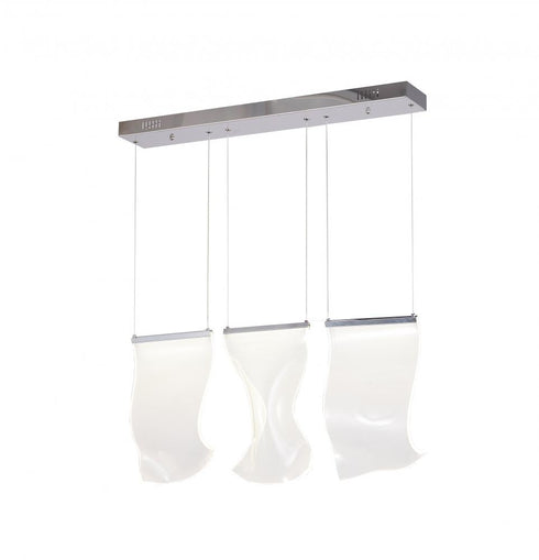 Bethel International 3 Light in Chrome LED Island Light Model: GL421C32CH
