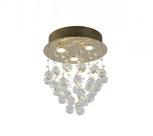 Bethel International 3 Light Semi Flush Mount Model: LX03SF12G