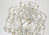 Bethel International 40 Light Dimmable in Chrome Stainless Steel LED Chandelier in a 3 Tier Design Model: MN51C16CH