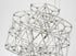Bethel International 40 Light Dimmable in Chrome Stainless Steel LED Chandelier in a 3 Tier Design Model: MN51C16CH