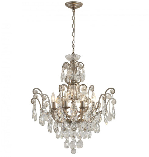 Bethel International 8 Light Chandelier Model: BET63PEW