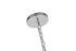 Bethel International 8 Light in Chrome Chandelier With Clear Beaded hanging Glass Model: LA62C30CH
