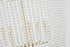 Bethel International 8 Light in Gold Chandelier With Clear Beaded hanging Glass Model: LA62C30G