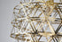 Bethel International 85 Light Dimmable in Gold Stainless Steel LED Chandelier in a 5 Tier Design Model: MN52C24G