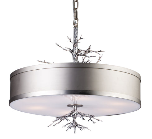Bethel International China Ceiling Fixture in Matte Nickel Finish Model: JH03