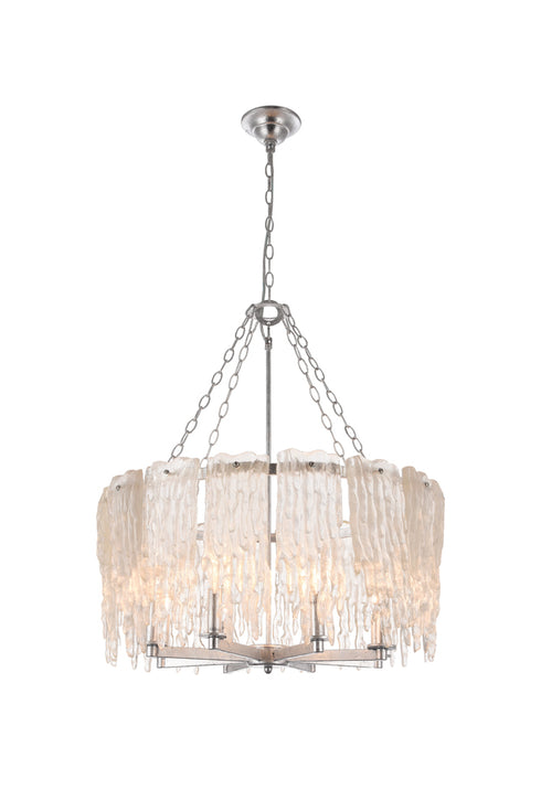Bethel International China Ceiling Fixture in Silver Finish Model: IM02