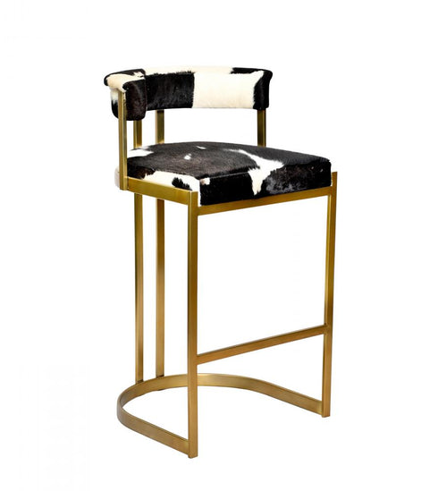 Bethel International Hairline Leather Seat Model: 1023BAR/GD/BNW