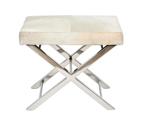 Bethel International Hairline Leather Seat Model: 1296OT/GD/GREY