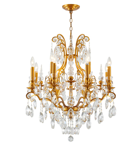 Bethel International in Antique Brass Chandelier Model: BET65