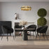 Bethel International in Black and Brass LED Chandelier Model: FT125C23B