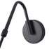 Bethel International in Black and Shiny Brass LED Wall Sconce Model: MU152W25BR