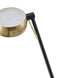 Bethel International in Black and Stain Brass LED Floor Lamp Model: MU149F64BR