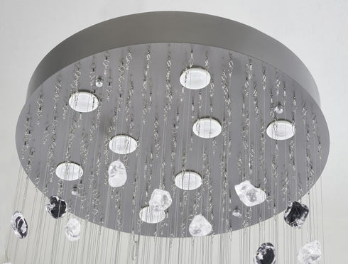Bethel International in Black Chandelier Model: STN04C22BK