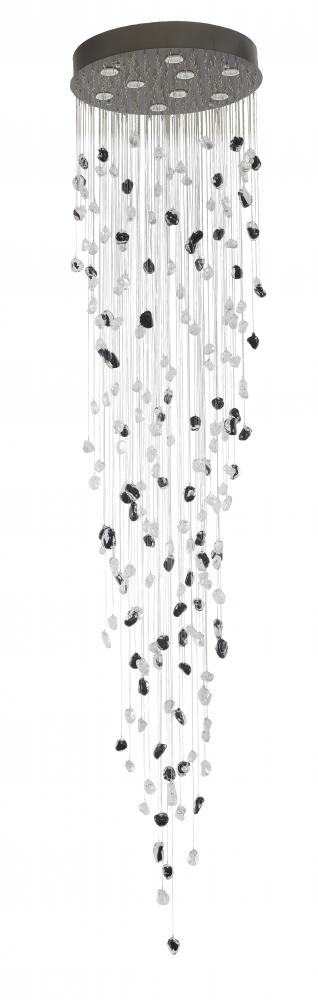 Bethel International in Black Chandelier Model: STN04C22BK