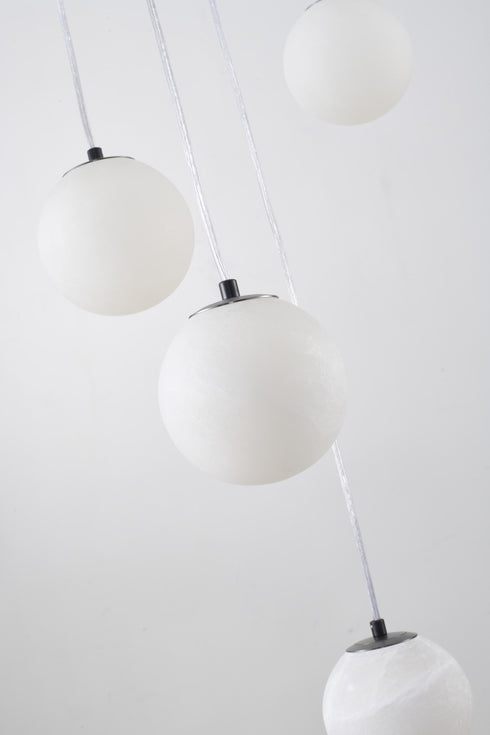 Bethel International in Black Chandelier Model: WHP24BLK