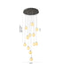 Bethel International in Black Chandelier Model: WHP24BLK