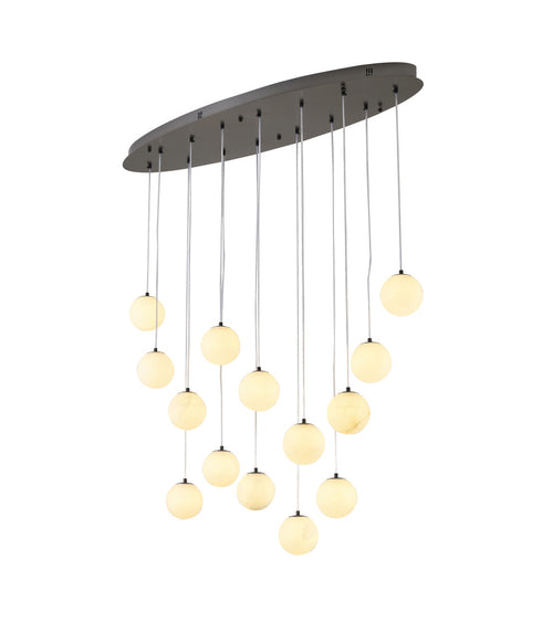 Bethel International in Black Chandelier Model: WHP48BLK