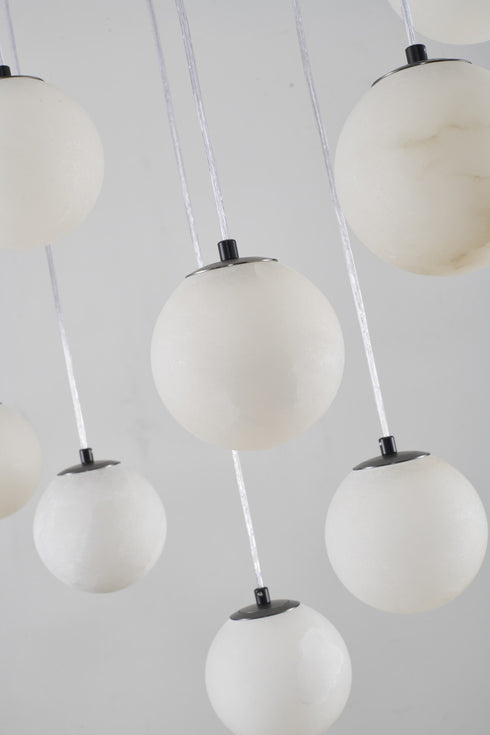 Bethel International in Black Chandelier Model: WHP48BLK