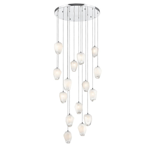 Bethel International in Black Chandelier Model: YS99C24BLK