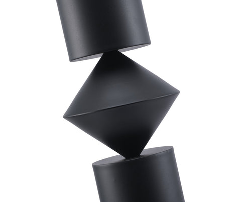 Bethel International in Black Floor Lamp Model: MU141F65BLK