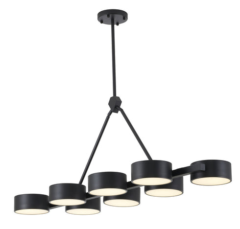 Bethel International in Black Frame Chandelier Model: BE36C50B