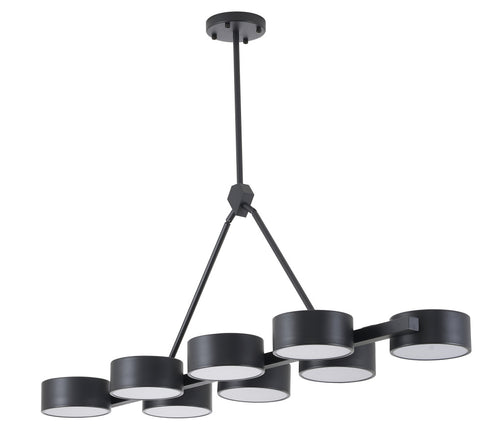 Bethel International in Black Frame Chandelier Model: BE36C50B