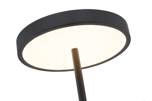 Bethel International in Black LED Floor Lamp Model: MU148F70BLK