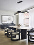 Bethel International in Black LED Pendant Model: MU122C50BLK